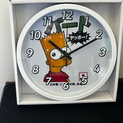 Horloge murale Bart Simpson 